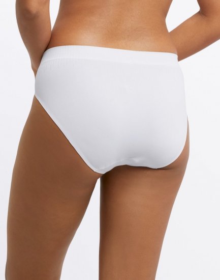Bali Comfort Revolution Modern Seamless Hi-Cut Panty White Sale Online - Click Image to Close