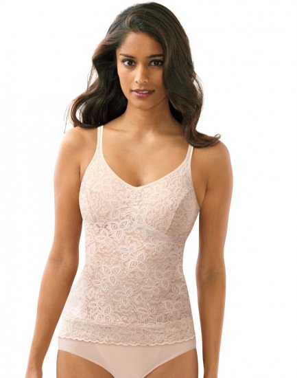 Bali Lace â€˜N Smooth® Shaping Cami Rose Sale Online - Click Image to Close