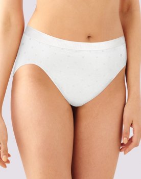 Bali Comfort Revolution® Hi Cut Brief White Dot Sale Online