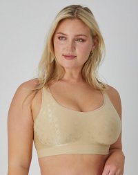 Bali Comfort Revolution ComfortFlex Fit Shaping Wireless Bra Nude Dot Sale Online