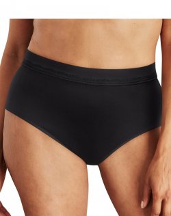 Bali One Smooth U® Modern Microfiber Brief Black Sale Online