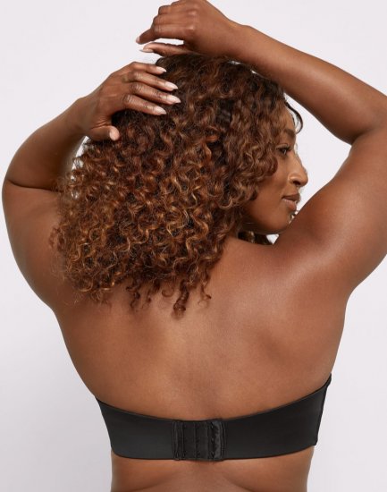 Bali Lilyette® by Bali® Tailored Strapless Minimizer® Bra Black Sale Online - Click Image to Close
