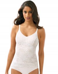 Bali Lace ‘N Smooth® Shaping Cami White Sale Online