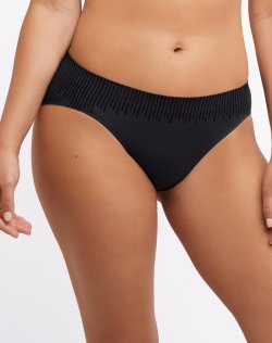 Bali Comfort Revolution Modern Seamless Hi-Cut Panty Black Sale Online