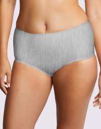 Bali Comfort Revolution Soft Touch Brief Crystal Grey Heather Sale Online