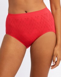 Bali Comfort Revolution Seamless Brief Red Stone Dot Sale Online