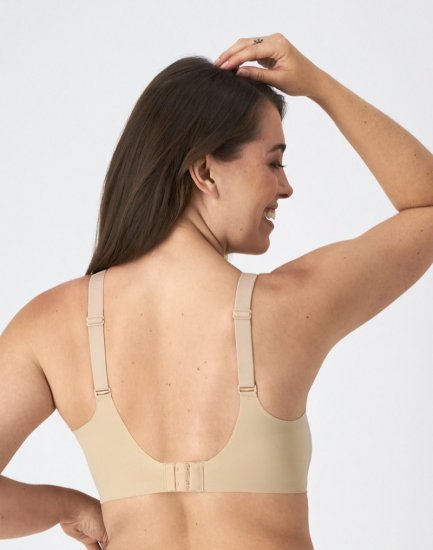 Bali Comfort Revolution Easylite Back Close Wireless Bra Nude Sale Online - Click Image to Close