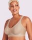 Bali Comfort Revolution ComfortFlex Fit Seamless 2-Ply Wireless Bra Almond Aztec Sale Online