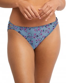 Bali Passion for Comfort String Bikini Soft Blue Grey Ditsy Floral Sale Online