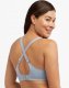 Bali Comfort Revolution T-Shirt Wireless Bra, Soft Touch Soft Blue Grey Sale Online