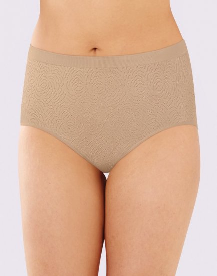 Bali Comfort Revolution Seamless Brief Nude Damask Sale Online - Click Image to Close