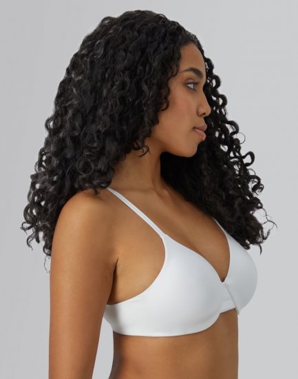 Bali One Smooth U Smoothing & Concealing Underwire Bra White Sale Online - Click Image to Close