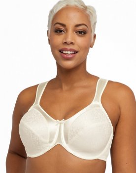 Bali Satin Tracings Underwire Minimizer Bra Vanilla Sale Online