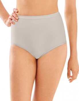 Bali Full-Cut-Fit Stretch Cotton Brief Grey Sky Heather Sale Online