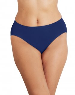 Bali Comfort Revolution Modern Seamless Hi-Cut Panty In The Navy Sale Online