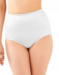 Bali Jacquard Shaping Brief 2-Pack White Sale Online