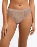 Bali One Smooth U Perfectly Pretty Lace Mesh Hi Cut Evening Blush Sale Online