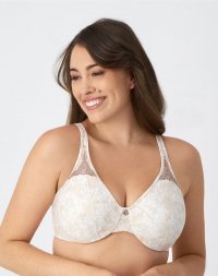 Bali Passion for Comfort Minimizer Underwire Bra Fan Leaf Print Sale Online