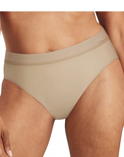 Bali One Smooth U Modern Microfiber Hi-Leg Panty Almond Sale Online - Click Image to Close