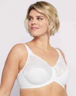 Bali Lilyette by Bali Minimizer Underwire Bra White Sale Online