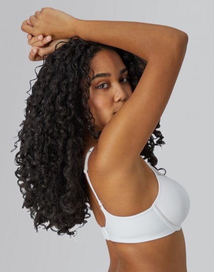 Bali One Smooth U® Ultra Light Underwire Bra White Sale Online - Click Image to Close