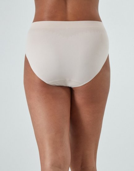Bali Comfort Revolution Modern Seamless Hi-Cut Panty Sandshell Sale Online - Click Image to Close