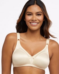 Bali Double Support Wireless Bra Light Beige Sale Online