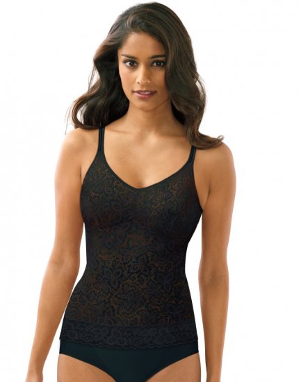 Bali Lace â€˜N Smooth® Shaping Cami Black Sale Online - Click Image to Close