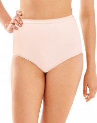 Bali Full-Cut-Fit Stretch Cotton Brief Silken Pink Sale Online