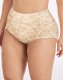 Bali Light Control Shaping Brief, 2-Pack Nude/Lace For Flower Sale Online