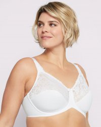 Bali Lilyette by Bali Minimizer Underwire Bra White Sale Online