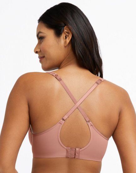 Bali One Smooth U® Ultra Light Underwire Bra Enchantment Pink Sale Online - Click Image to Close