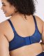 Bali Double Support Lace Wireless Bra In The Navy Sale Online