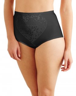 Bali Jacquard Shaping Brief 2-Pack Black Jacquard Sale Online