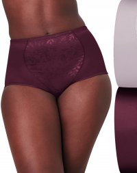 Bali Jacquard Shaping Brief 2-Pack Nightfire Red Jacquard/Gloss Jacquard Sale Online