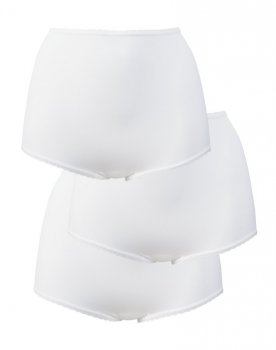 Bali Skimp Skamp Brief, 3-Pack White/White/White Sale Online