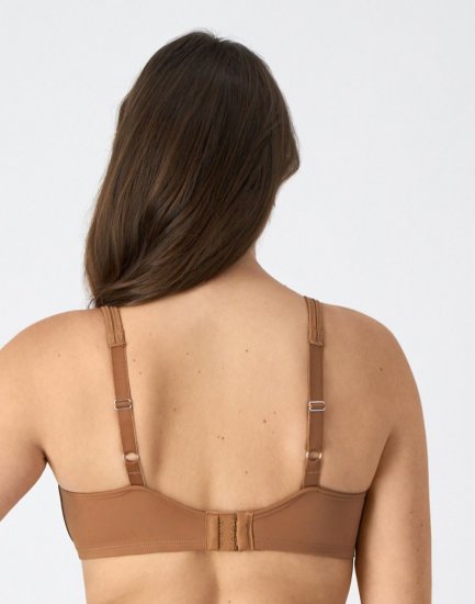 Bali Passion for Comfort Minimizer Underwire Bra Cinnamon Butter Sale Online - Click Image to Close