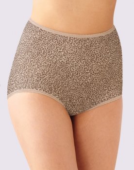 Bali Skimp Skamp Brief Panty Animal Print Sale Online