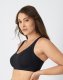 Bali Comfort Revolution Easylite Back Close Wireless Bra Black Sale Online