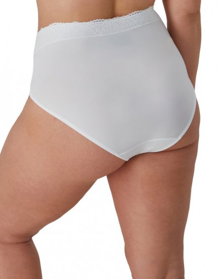Bali Passion for Comfort® Hi-Cut Panty White Sale Online - Click Image to Close
