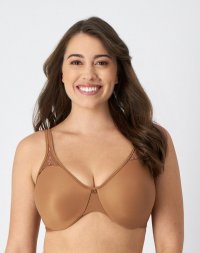 Bali Passion for Comfort Minimizer Underwire Bra Cinnamon Butter Sale Online