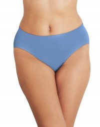 Bali Comfort Revolution Modern Seamless Hi-Cut Panty Lightest Blue Sale Online