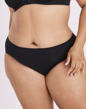 Bali One Smooth U All-Around Smoothing Hi-Cut Panty Black 2 Sale Online